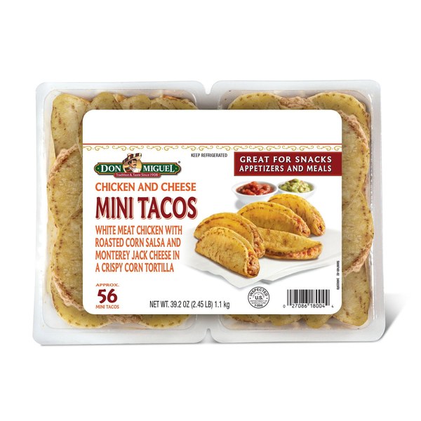 13. The Party Starter: Don Miguel Chicken Mini Tacos