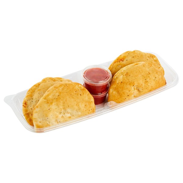 Member's Mark Calzones with Marinara Sauce: ~$14.39 ($6.54/lb)