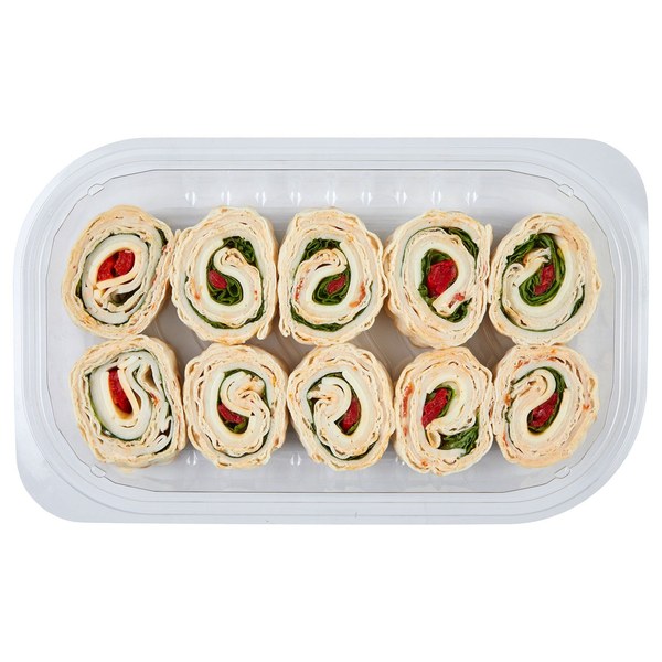 12. Member's Mark Sun-Dried Tomato Chicken Wrap Pinwheel Tray
