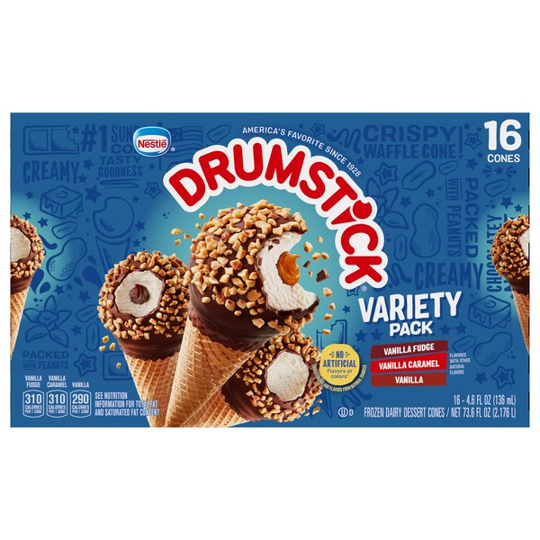 Nestle Drumstick Variety Pack (16 ct) $10.99 -> $7.79