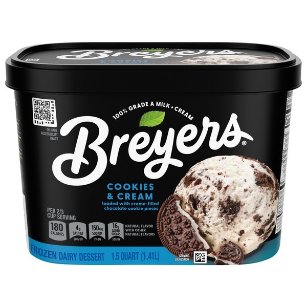 Breyers Blasts! Cookies & Cream Frozen Dairy Dessert | $5.99 - Buy 1, Get 1 Free