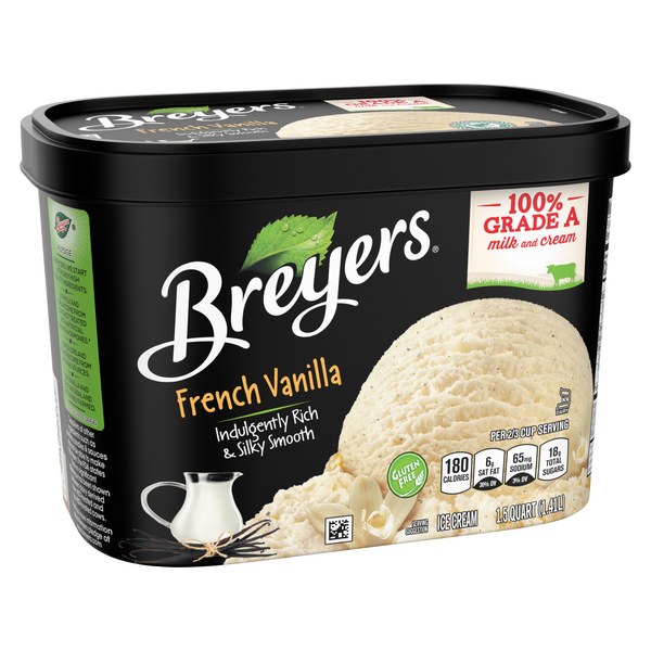 Breyers French Vanilla Ice Cream | $5.99 - Buy 1, Get 1 Free