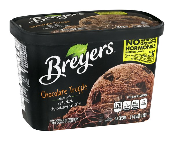Breyers Chocolate Truffle Ice Cream | $5.99 - Buy 1, Get 1 Free