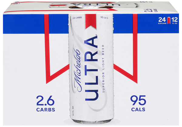 Michelob Ultra Superior Light Beer - 24 pk