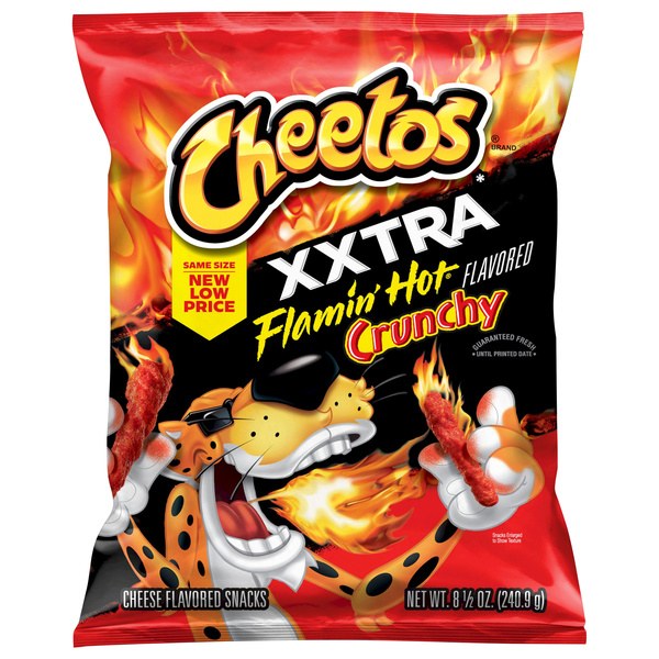 Cheetos XXtra Flamin' Hot Crunchy Cheese Flavored Snacks | $5.49 - Buy 1, Get 1 Free