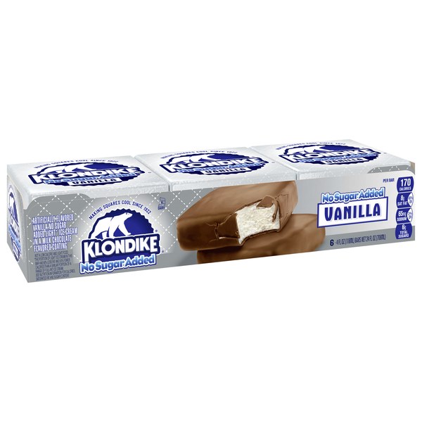 Klondike Vanilla No Sugar Added Ice Cream Bars | $5.99 - Buy 1, Get 1 Free