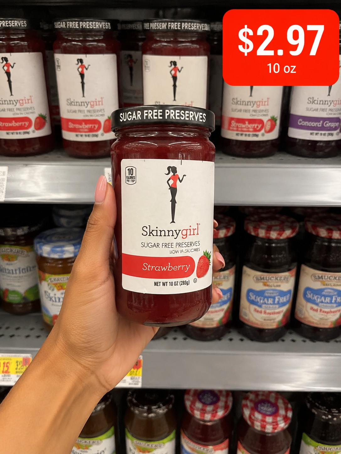 Skinnygirl Sugar Free Preserves Strawberry