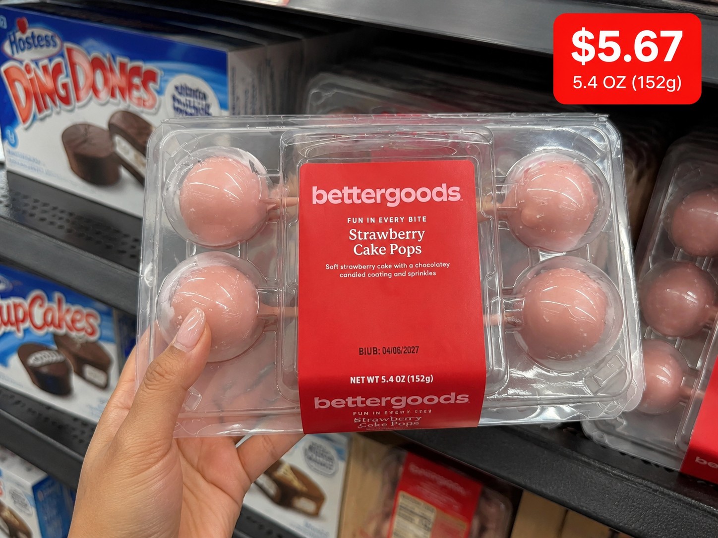 bettergoods Strawberry Cake Pops