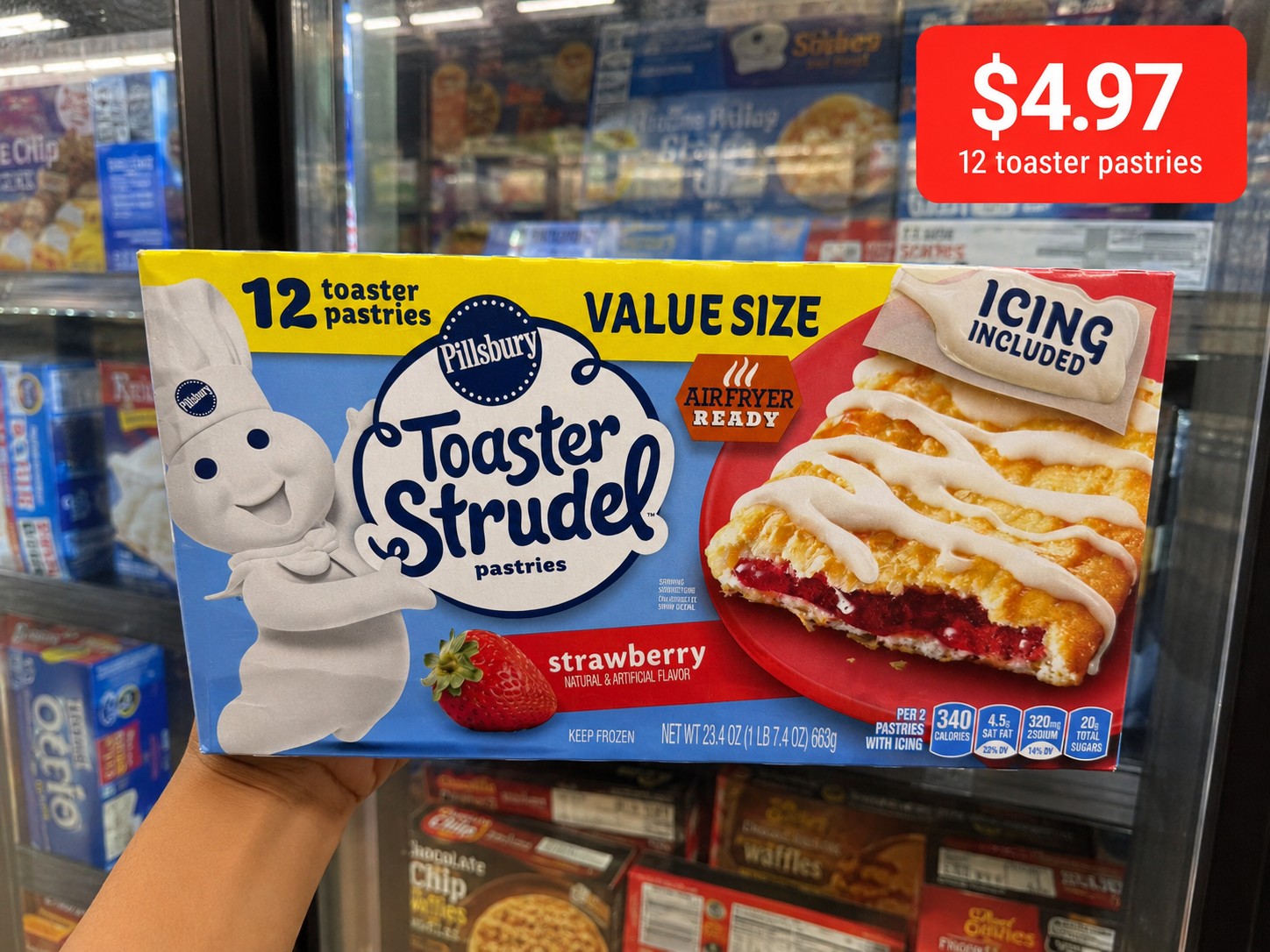 Pillsbury Toaster Strudel pastries strawberry