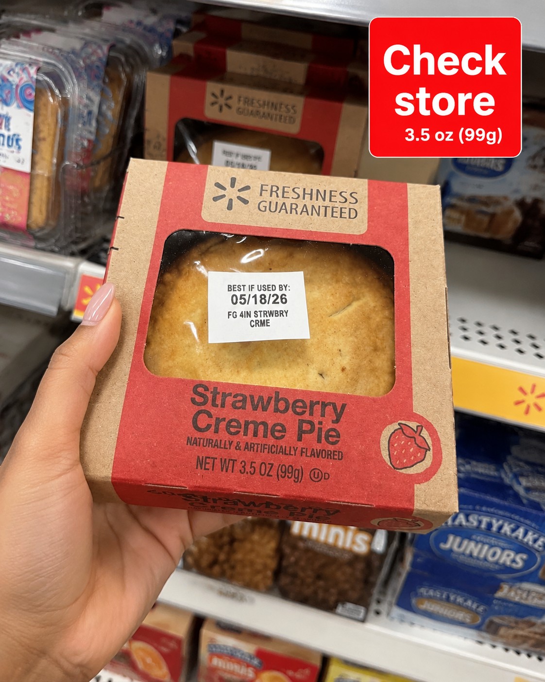 Freshness Guaranteed Strawberry Creme Pie