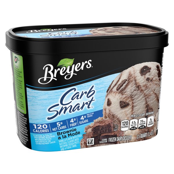 Breyers Carb Smart Brownie a La Mode Frozen Dairy Dessert | $5.99 - Buy 1, Get 1 Free
