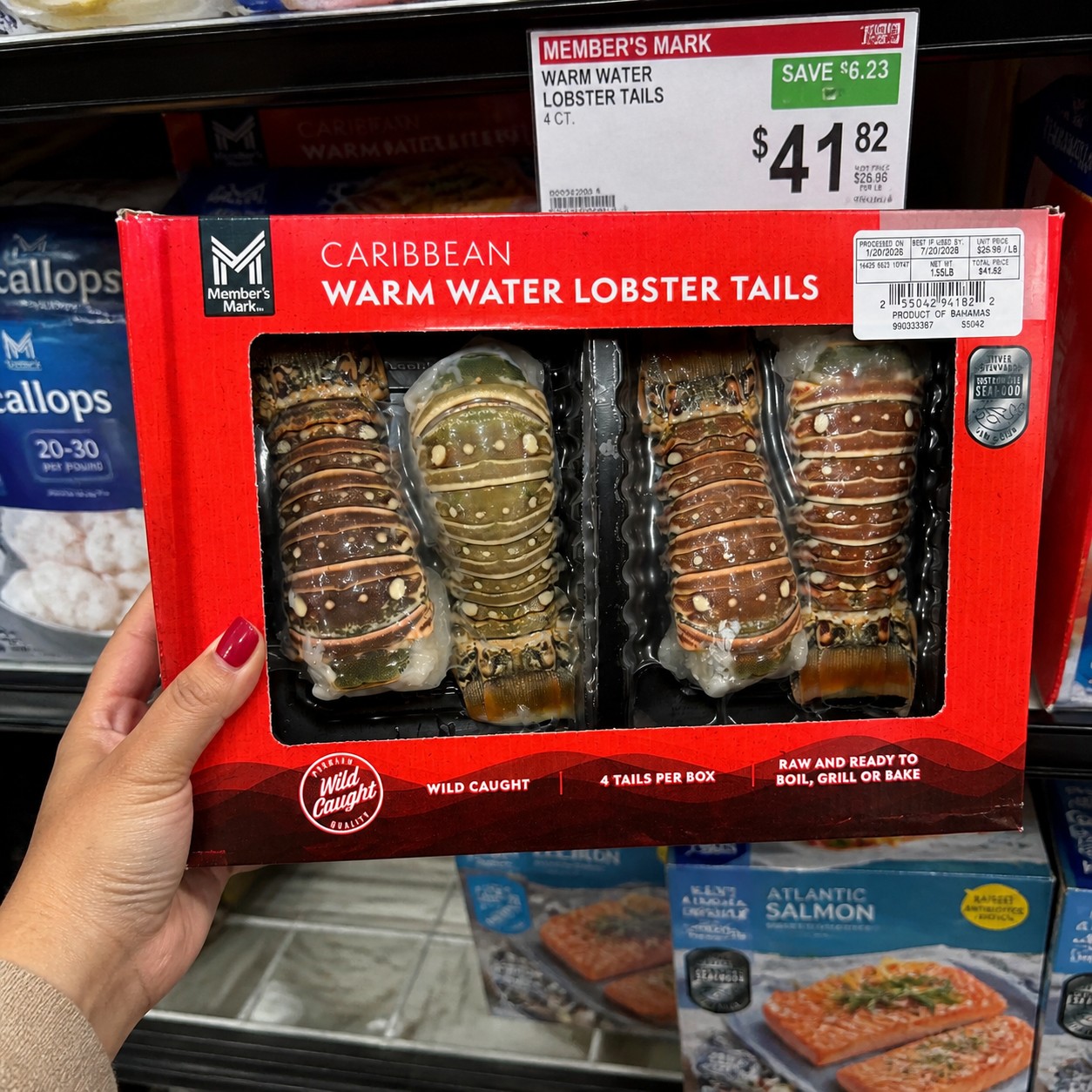 Member's Mark Caribbean Warm Water Lobster Tails