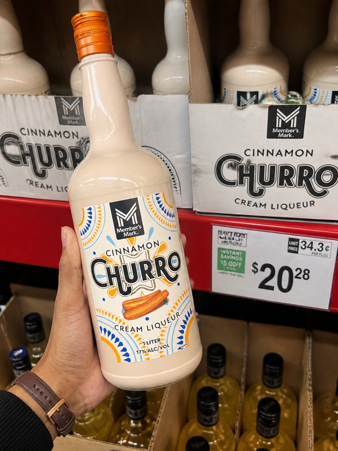 Member's Mark Cinnamon Churro Cream Liqueur