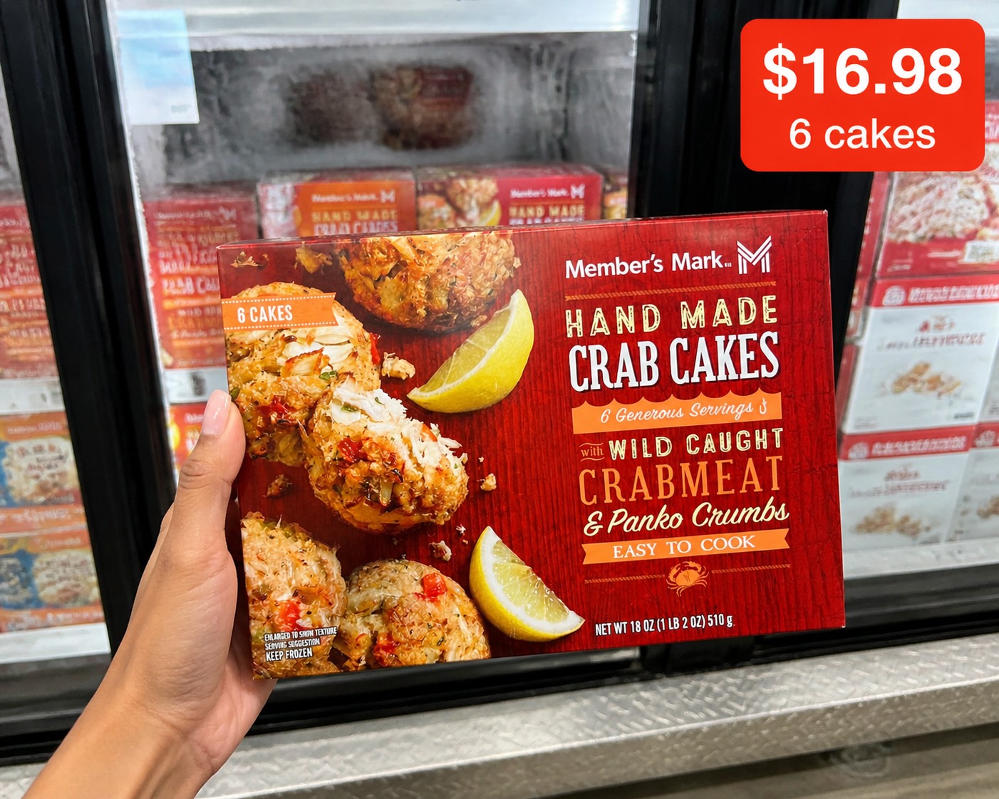 Member's Mark Hand Made Crab Cakes