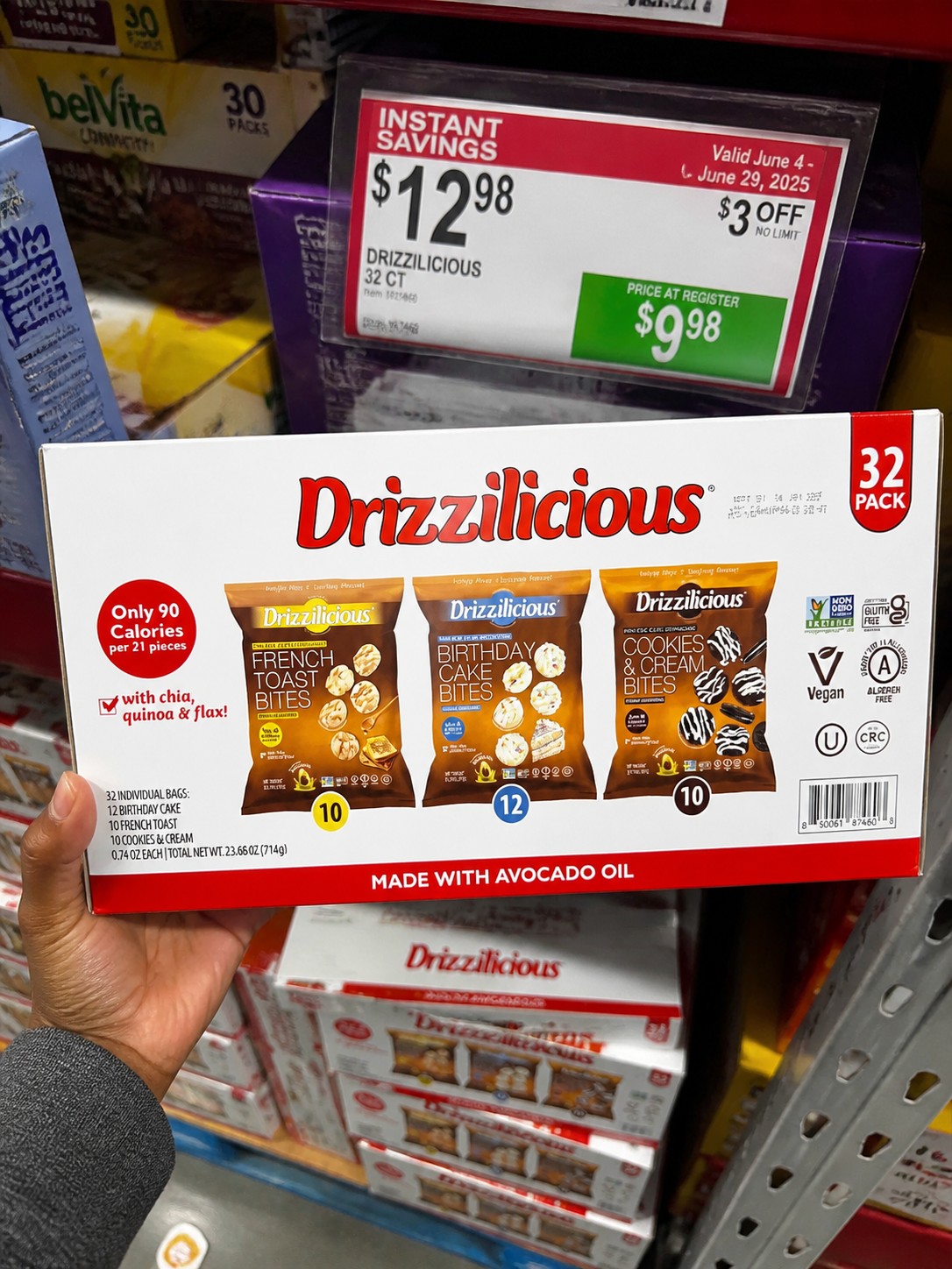 Drizzilicious 32 Pack Mini Rice Cakes Reimagined Variety Pack