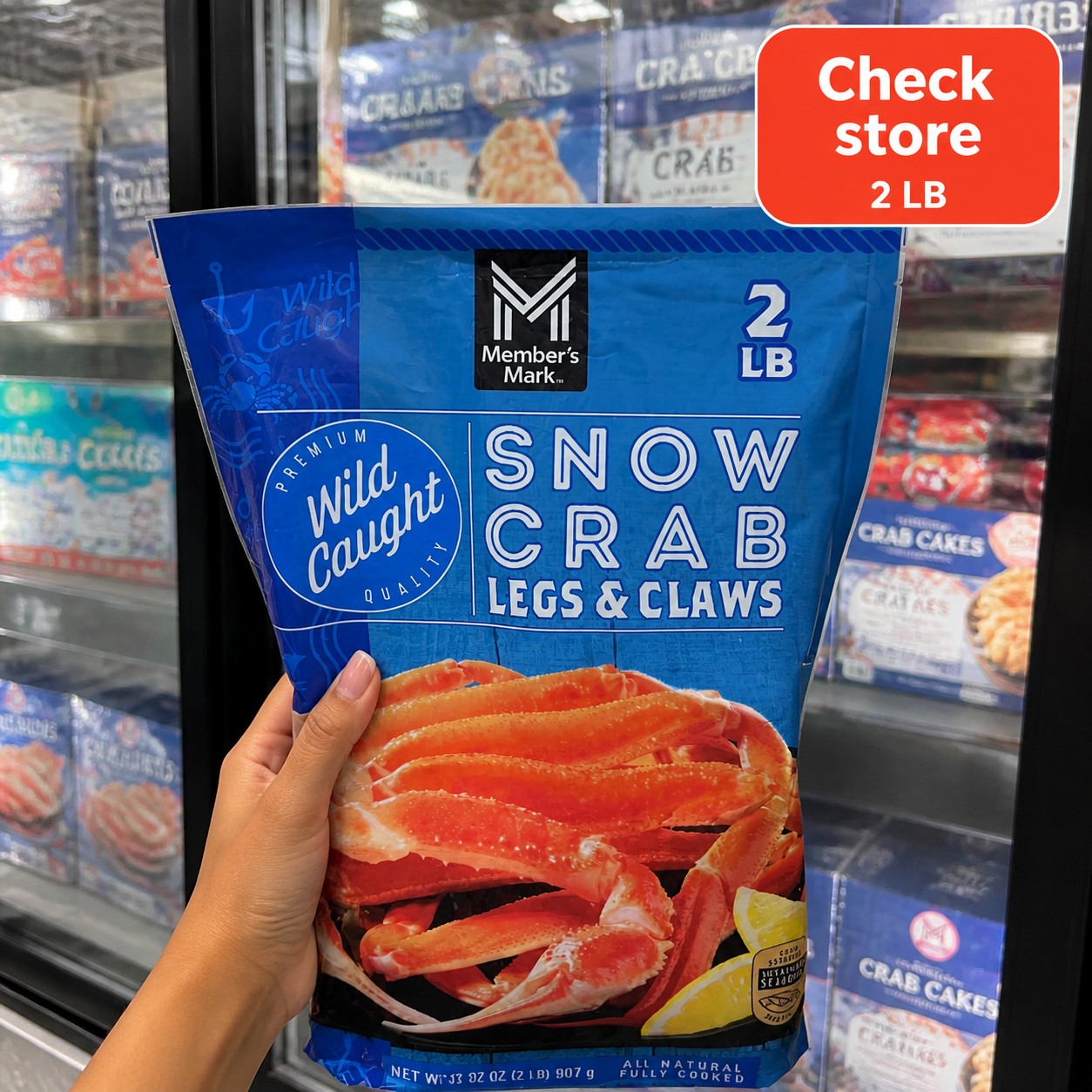 Member's Mark SNOW CRAB LEGS & CLAWS