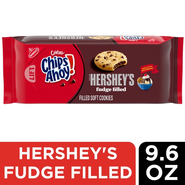 CHIPS AHOY! Chewy Hershey's Fudge Filled Soft Cookies | $4.49 - $2.48