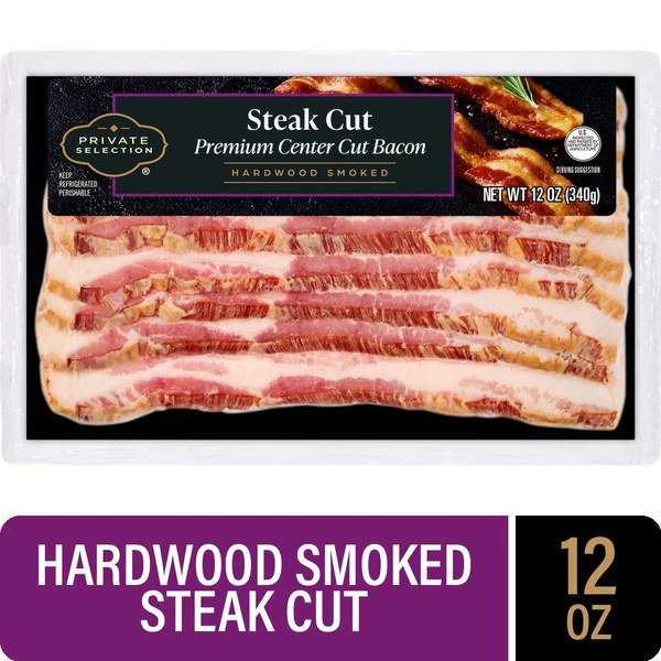 Kroger or Private Selection Bacon (12-16 oz) | $5.99 -> $3.99