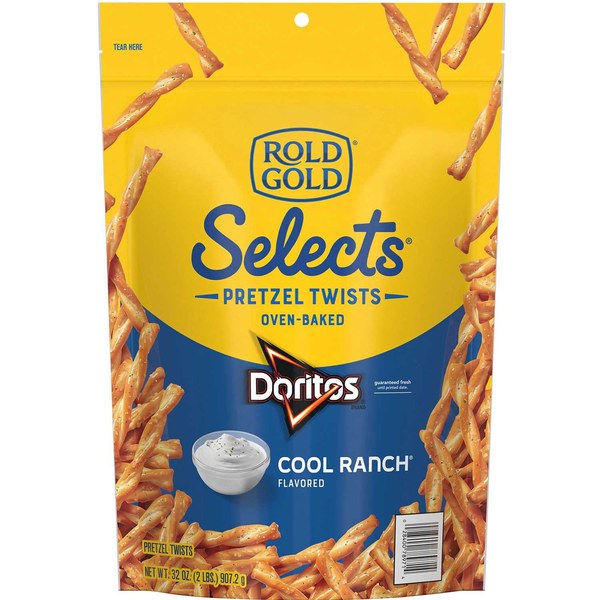 Rold Gold Selects Doritos Cool Ranch Pretzel Twists (32 oz) — $8.98 (Exp: 05/31/26)