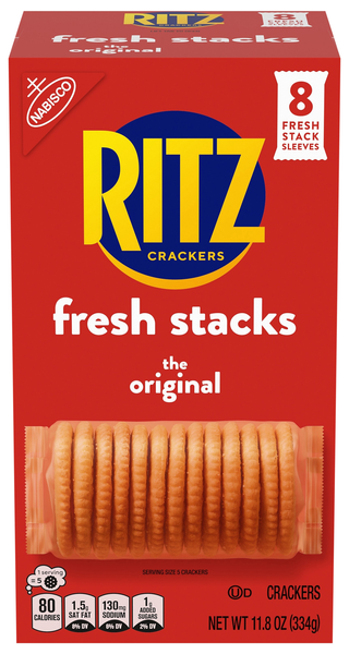 Nabisco Ritz Original Crackers Fresh Stacks - 8 ct
