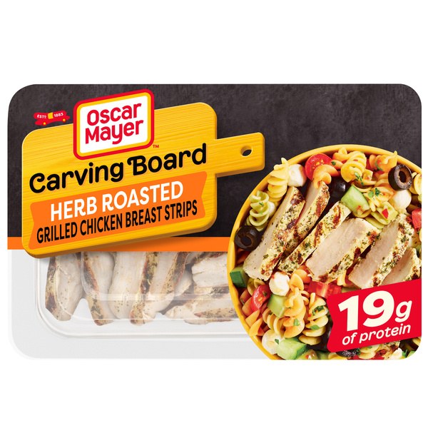 Oscar Mayer Carving Board Herb Roasted Grilled Chicken Strips | 2 for $7.00