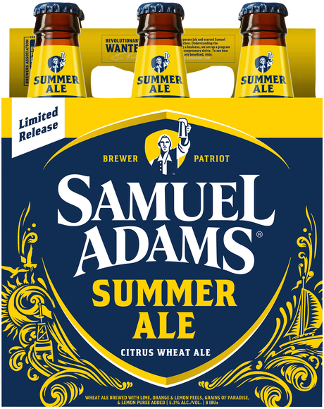 Samuel Adams Summer Ale Citrus Wheat Ale - 6 pk