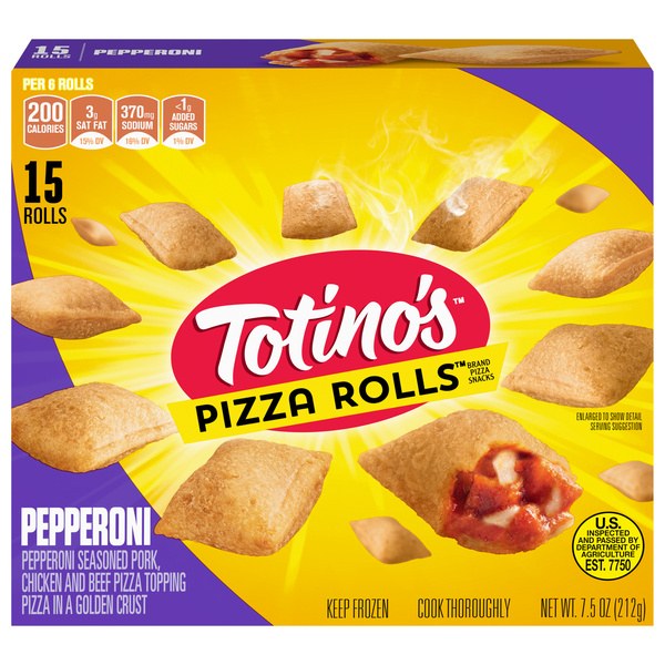 Totino's Pizza Rolls Pepperoni Pizza Snacks | 4 for $6.00