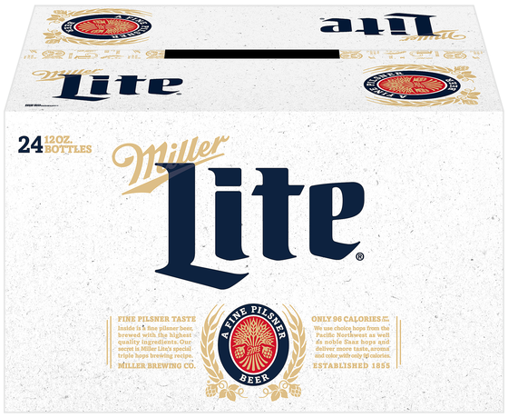 Miller Lite Pilsner Beer - 24 pk
