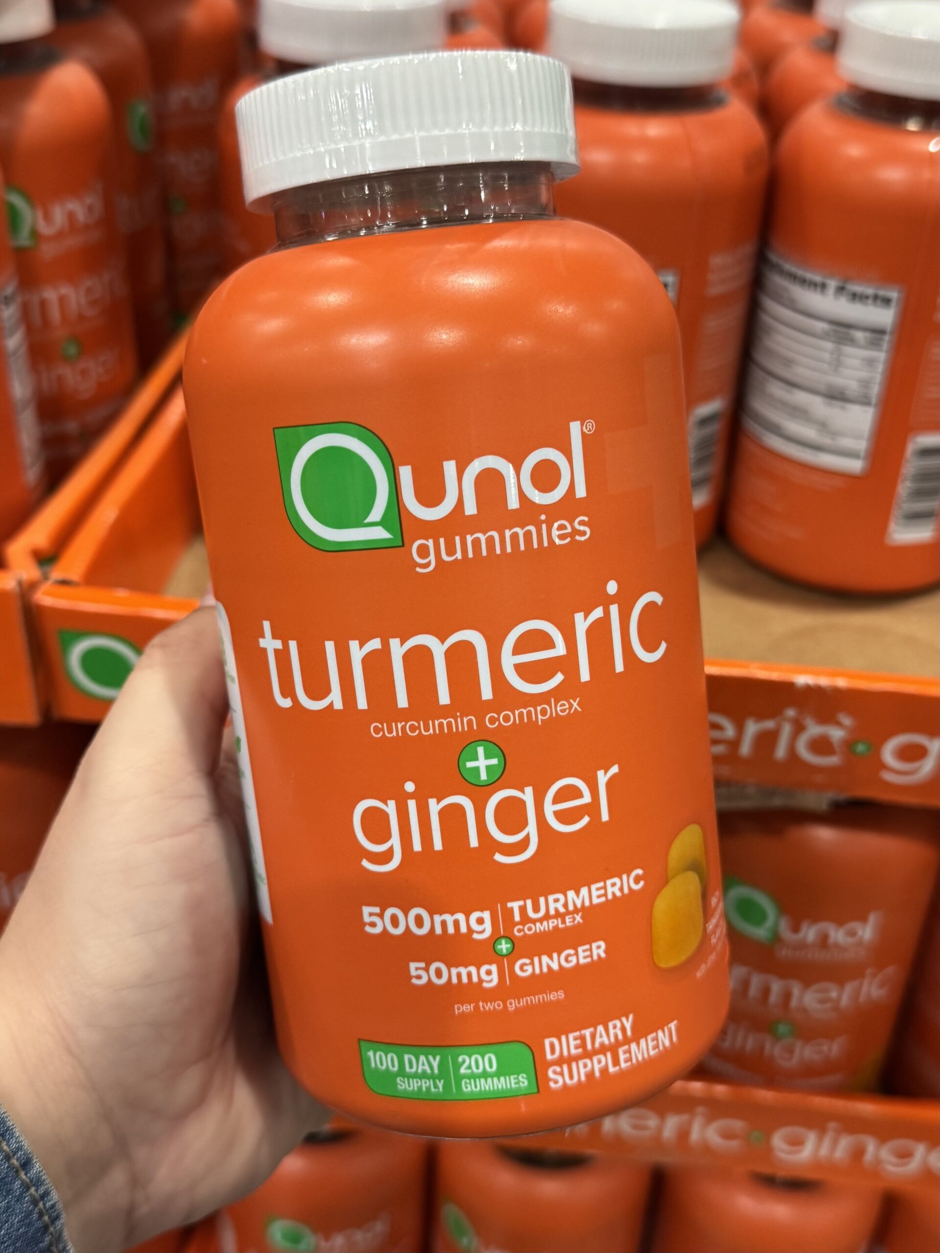 Qunol Turmeric + Ginger Gummies