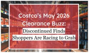 Costco’s May 2026 Clearance Buzz: Discontinued Finds Shoppers Are Racing to Grab