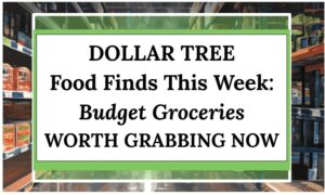 Dollar Tree Food Finds This Week: Budget Groceries Worth Grabbing Now