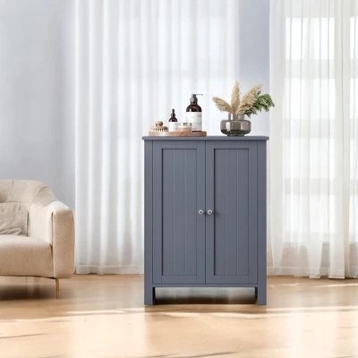 Ledrem Freestanding Bathroom Storage Cabinet - $80