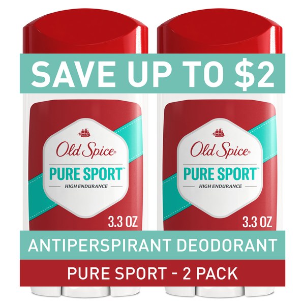 Old Spice Pure Sport Deodorant (Trial Size) – $1.25 – $6.38+