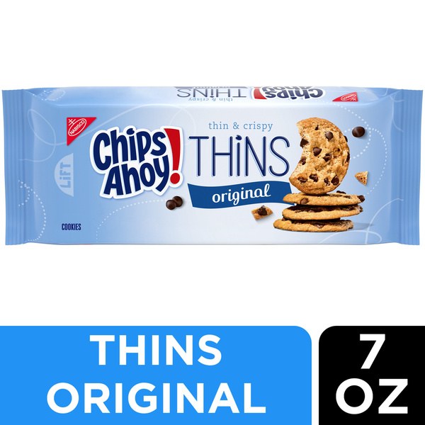 Chips Ahoy! Thins Chocolate Chips Original Cookies | $4.49 - $2.48