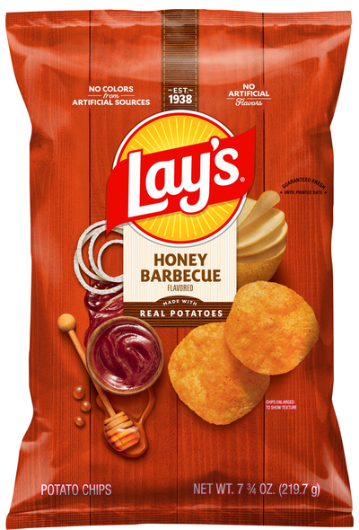 Lay's Honey Barbecue Potato Chips