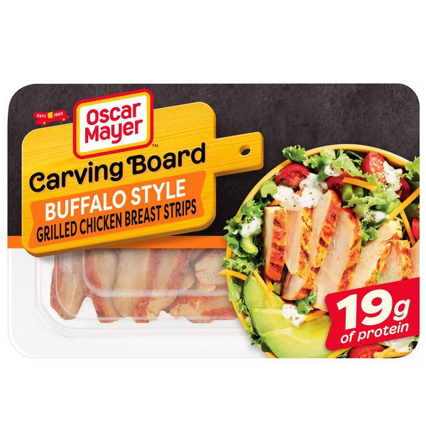 Oscar Mayer Carving Board Buffalo Style Grilled Chicken Breast Strips | 2 for $7.00