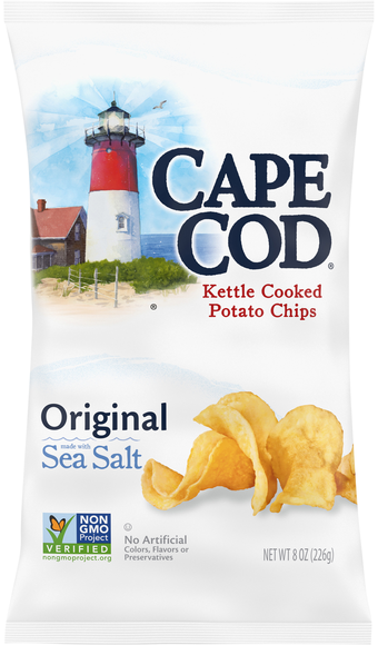 Cape Cod Original with Sea Salt Kettle Cooked Potato Chips