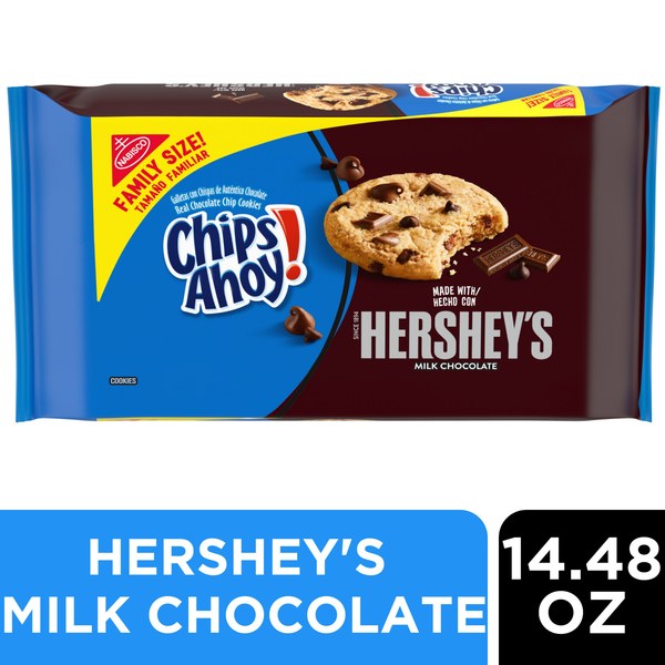 CHIPS AHOY! Hershey's Milk Chocolate Chip Cookies | $4.49 - $2.48
