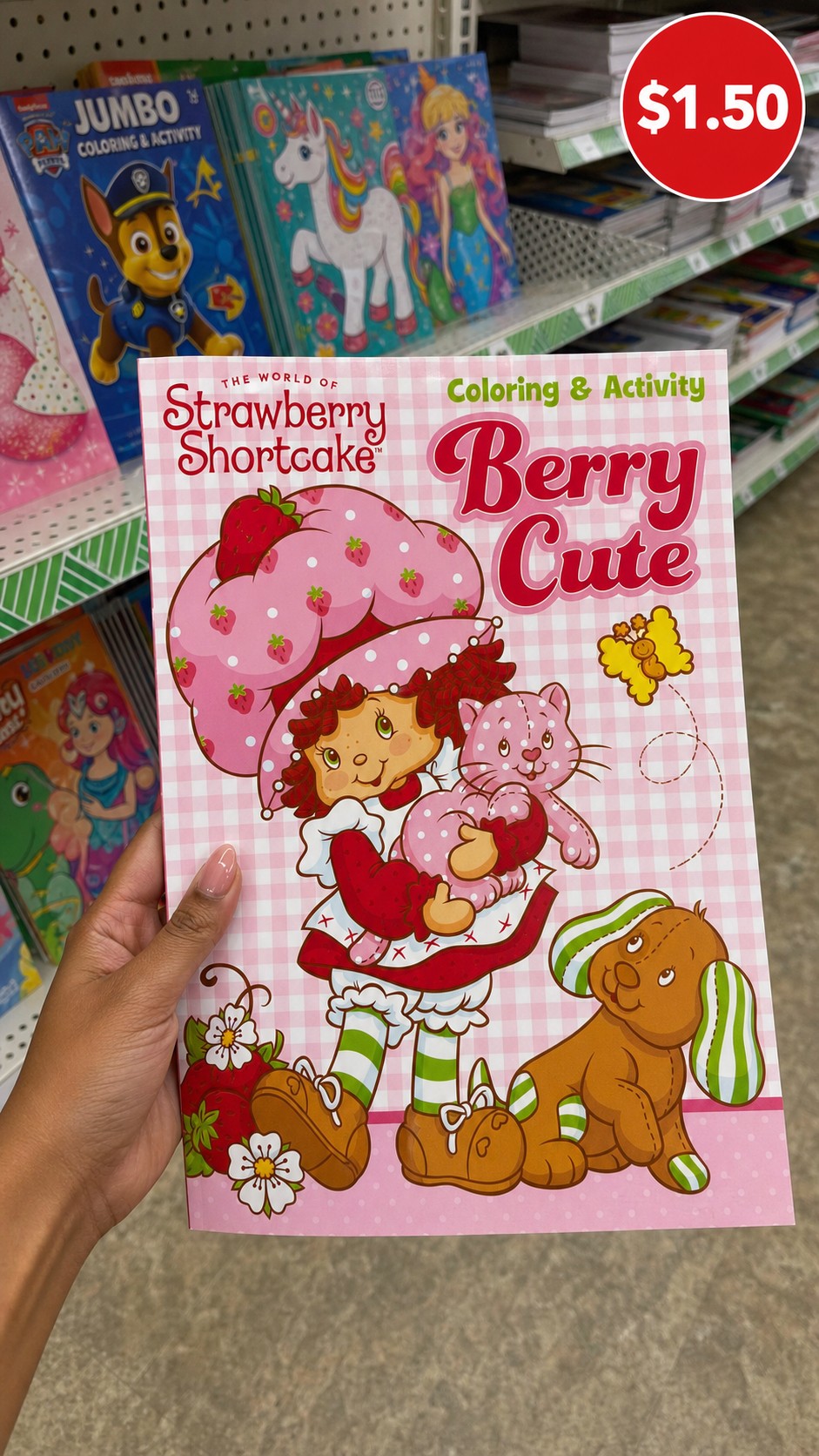 THE WORLD OF Strawberry Shortcake Coloring & Activity Berry Cute