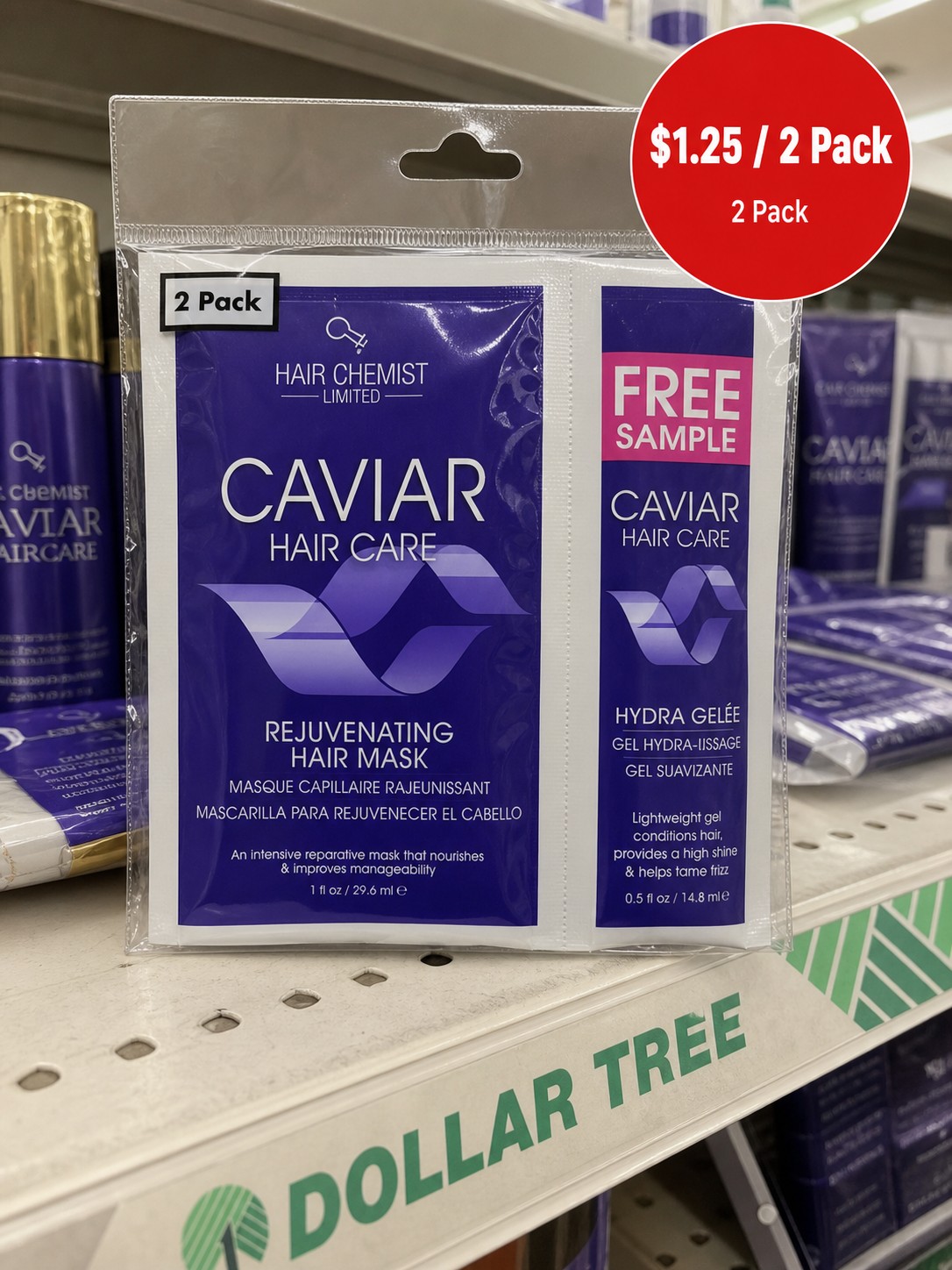 Hair Chemist Limited Caviar Hair Care Rejuvenating Hair Mask & Hydra Gelée