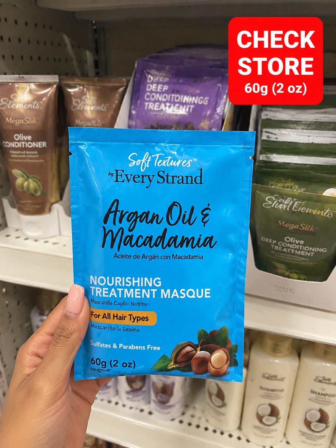 Soft Textures by Every Strand Argan Oil & Macadamia Nourishing Treatment Masque