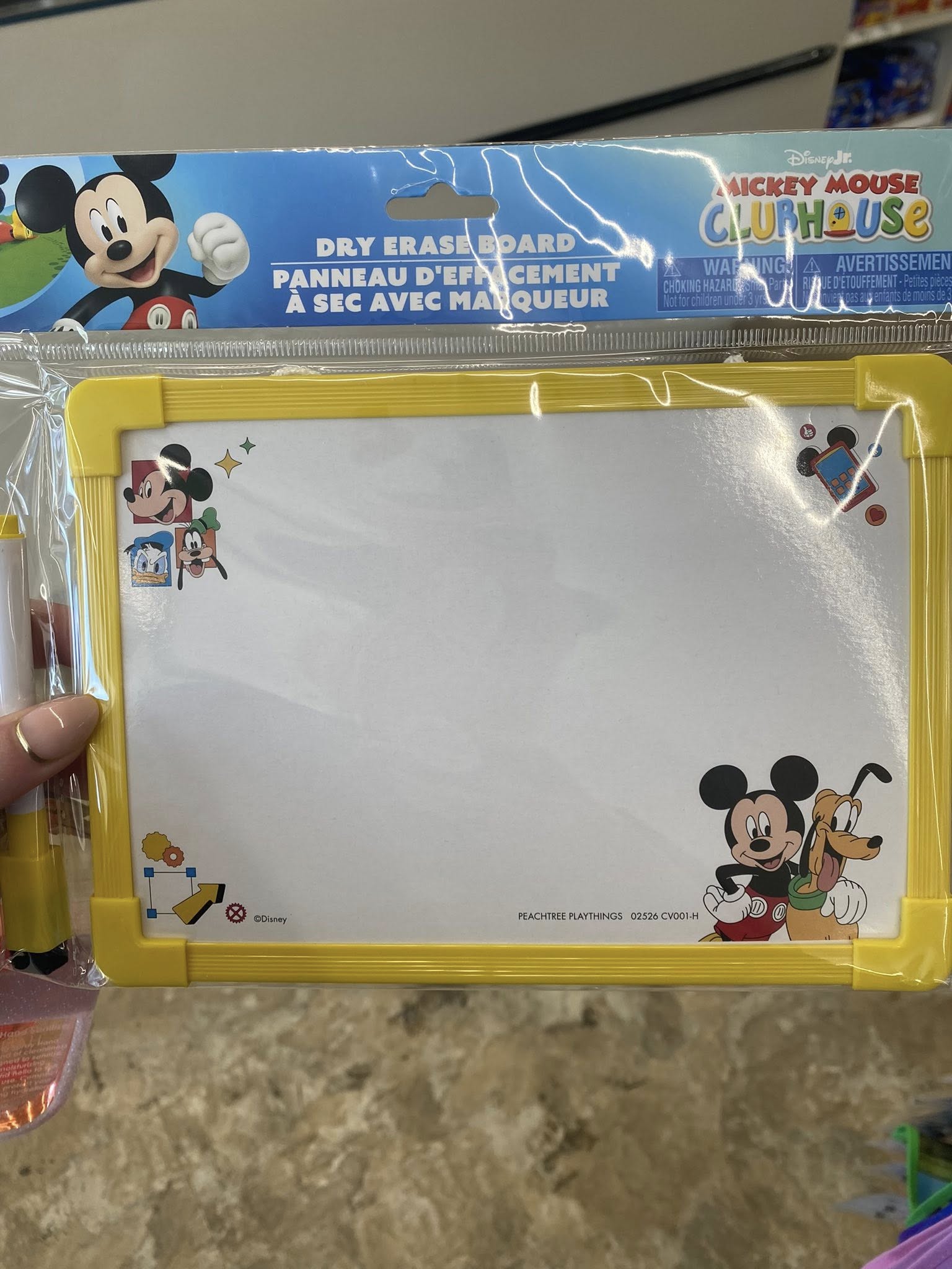 Disney Jr. Mickey Mouse Clubhouse Dry Erase Board