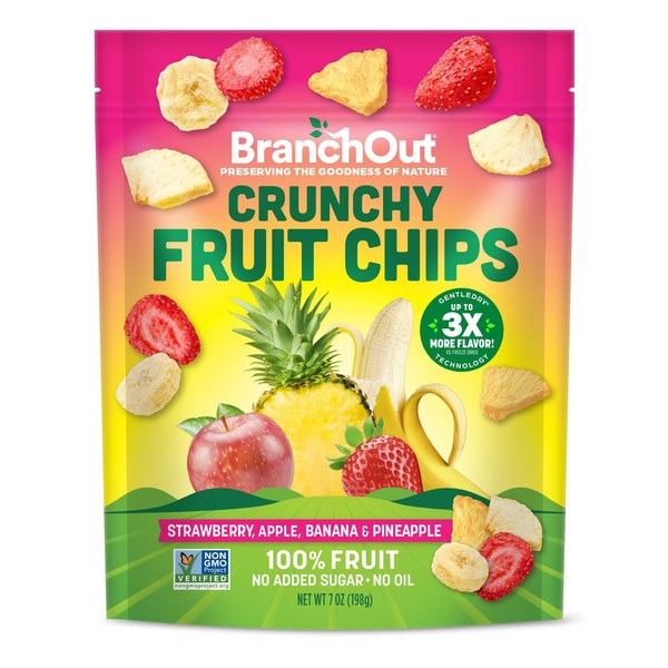 BranchOut Crunchy Fruit Chips