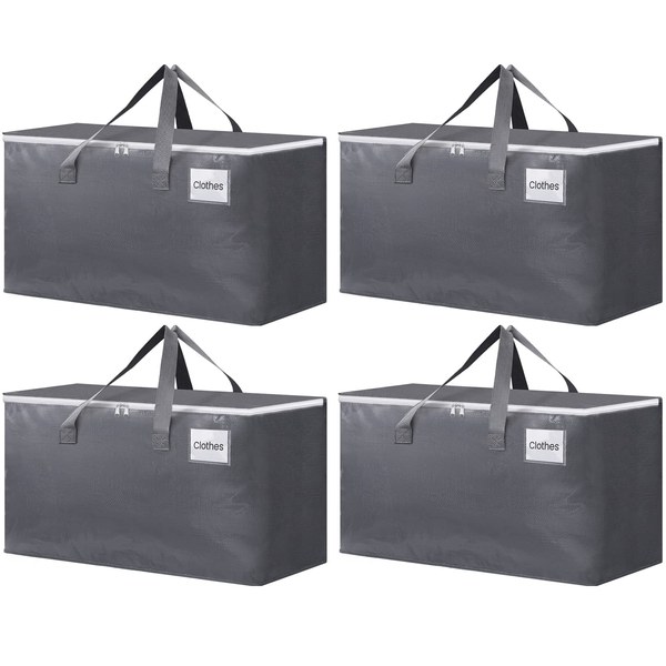 Storage Tote Boxes With Handles – $1.25 each – $22.99 (for 6-pack)