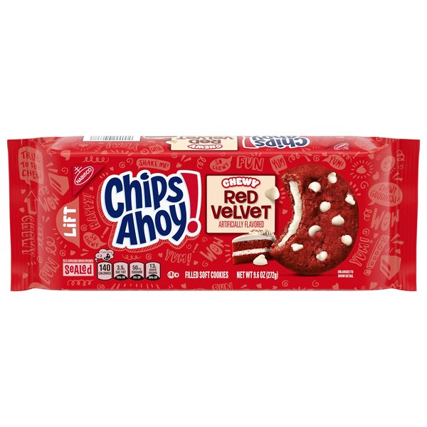 CHIPS AHOY! Chewy Red Velvet Cookies | $4.49 - $2.48