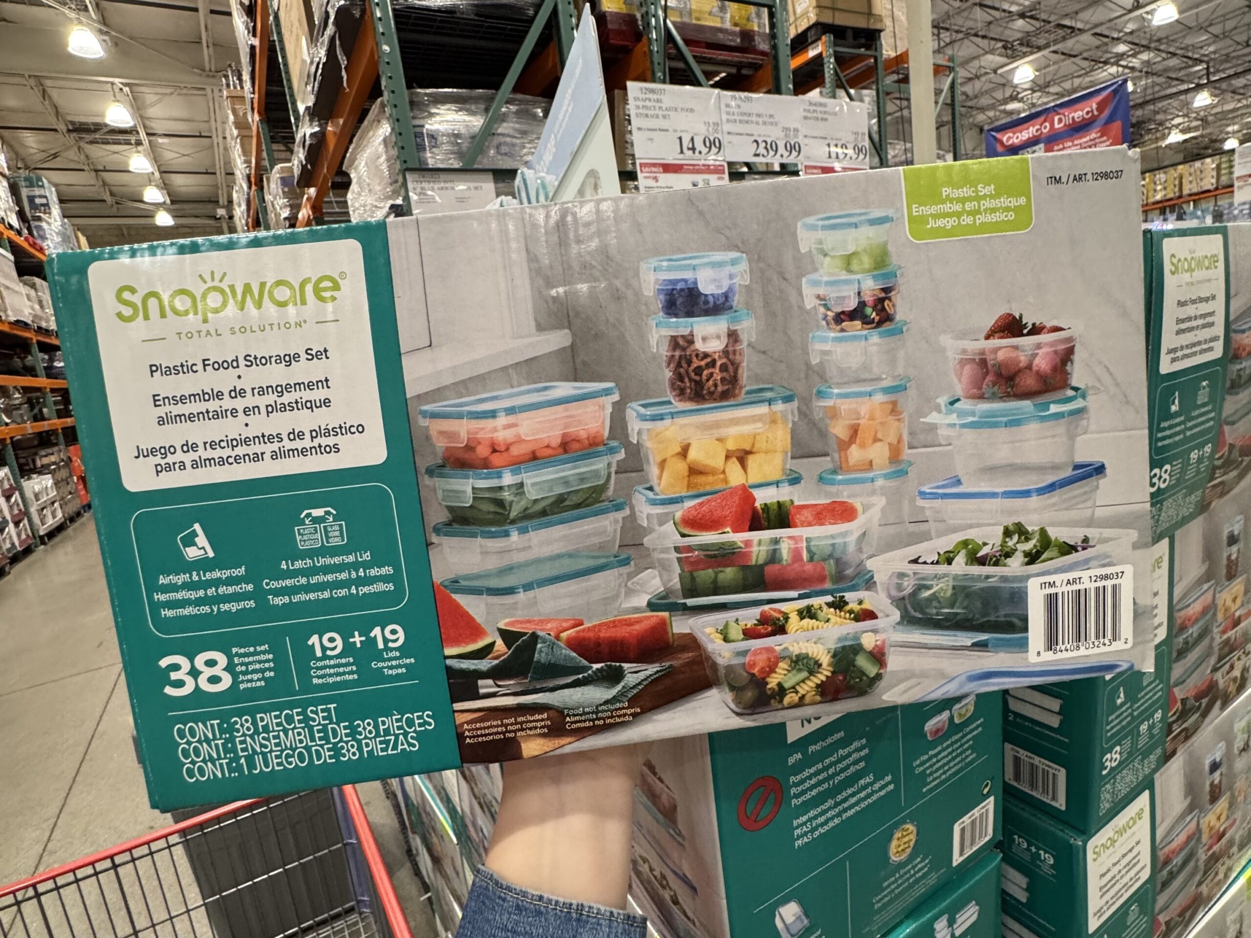 Snapware Plastic Food Storage Set