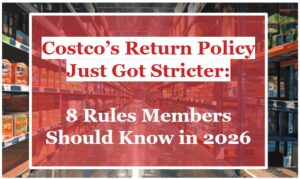 Costco's Return Policy Just Got Stricter: 8 Rules Members Should Know in 2026