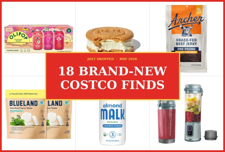 18 brand-new Costco finds May 2026 — Olipop, Jeni's, Country Archer, Blueland, Malk, Ninja