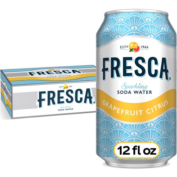 Fresca Sparkling Soda Water (24-pack)