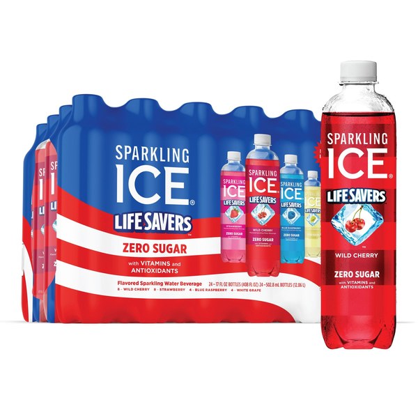 Sparkling Ice Lifesavers Variety Pack (24-pack) — $17.98 (Exp: 05/31/26)